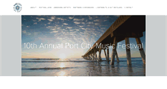 Desktop Screenshot of portcitymusicfestival.org